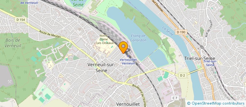 localisation de l'entreprise MONSIEUR DANIEL NUNES à VERNEUIL-SUR-SEINE