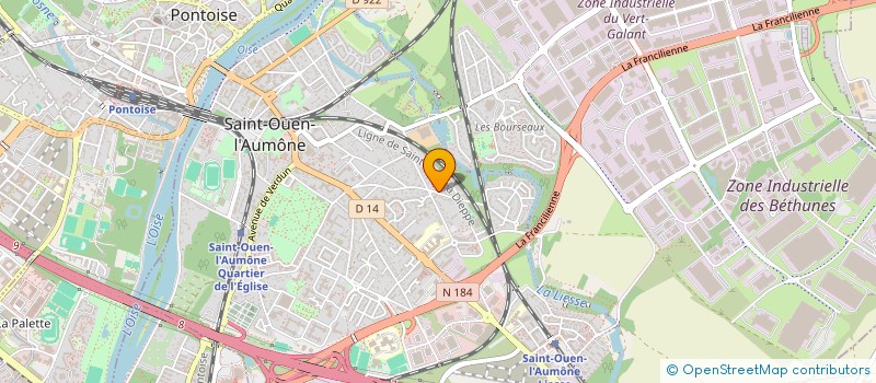 localisation de l'entreprise MONSIEUR DANIEL NURAKHUNOV à SAINT-OUEN-L'AUMONE