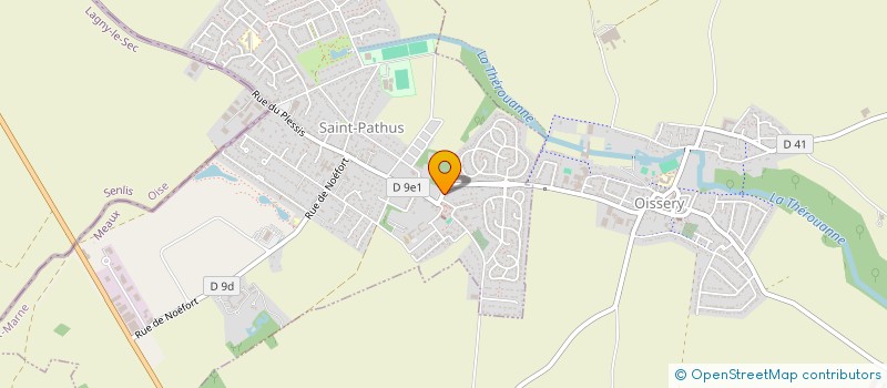 localisation de l'entreprise MONSIEUR DANIEL O'HERN  SAINT-PATHUS