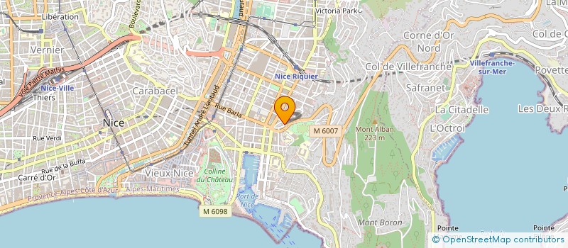 localisation de l'entreprise MONSIEUR DANIEL ODDON à NICE