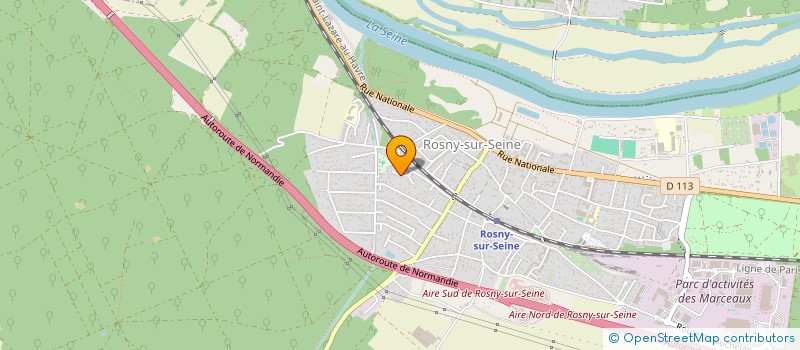 localisation de l'entreprise MONSIEUR DANIEL OLIVEIRA  ROSNY-SUR-SEINE