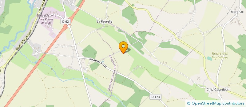 localisation de l'entreprise MONSIEUR DANIEL OLIVIER à VITRAC-SAINT-VINCENT