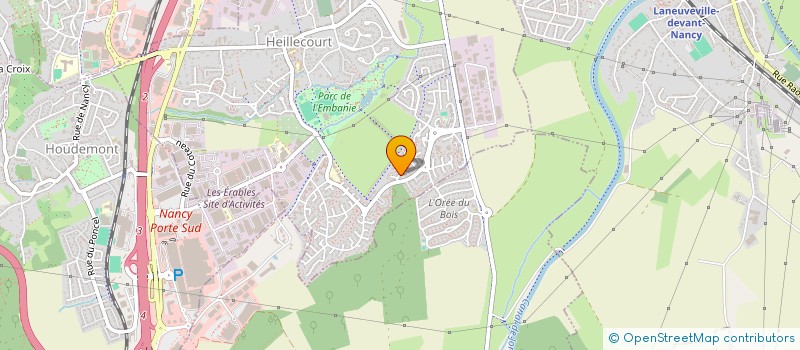 localisation de l'entreprise MONSIEUR DANIEL OLLA  HEILLECOURT