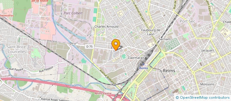 localisation de l'entreprise MONSIEUR DANIEL ONIGA  REIMS