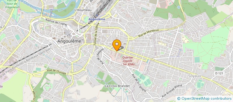 localisation de l'entreprise MONSIEUR DANIEL ORMENO VELASQUEZ à ANGOULEME
