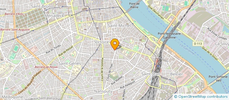 localisation de l'entreprise MONSIEUR DANIEL ORTIZ  BORDEAUX