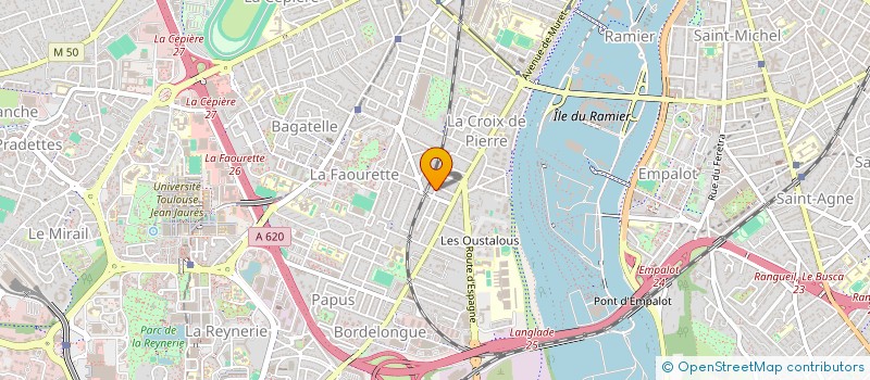 localisation de l'entreprise MONSIEUR DANIEL OSEI à TOULOUSE