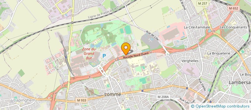 localisation de l'entreprise MONSIEUR DANIEL OTTEVAERE à LILLE