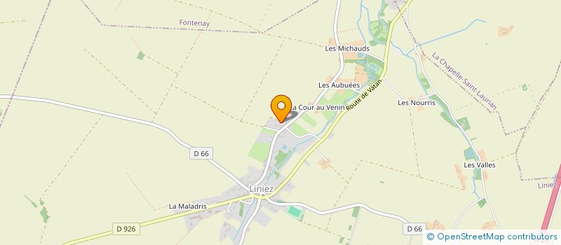 localisation de l'entreprise MONSIEUR DANIEL OUVRAT à LINIEZ