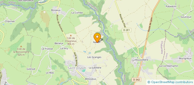 localisation de l'entreprise MONSIEUR DANIEL PADET  SAINT-JOSEPH