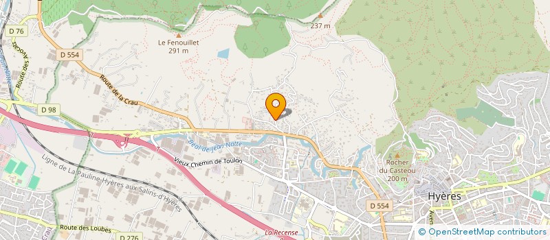 localisation de l'entreprise MONSIEUR DANIEL PAPPAS  HYERES