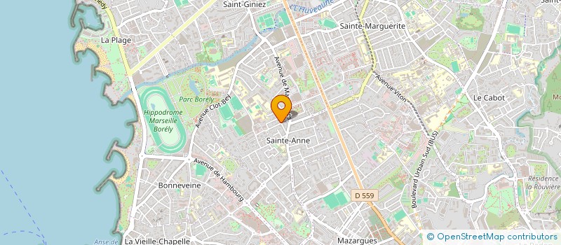 localisation de l'entreprise MONSIEUR DANIEL PARAVISINI à MARSEILLE 8EME