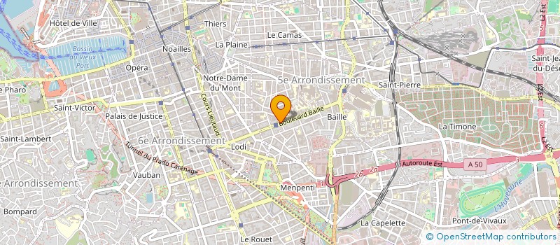 localisation de l'entreprise MONSIEUR DANIEL PARIGGI à MARSEILLE