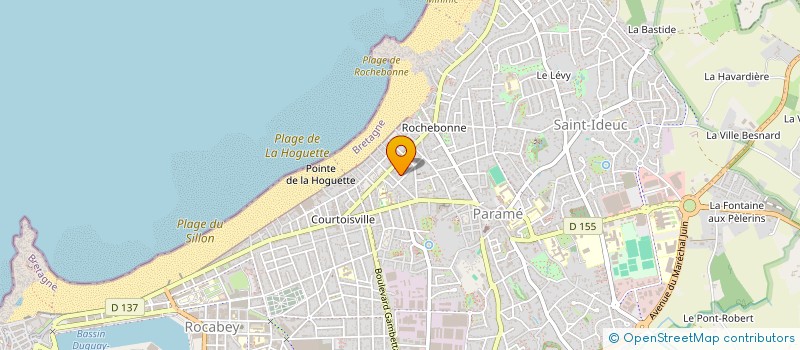 localisation de l'entreprise MONSIEUR DANIEL PARIS  SAINT-MALO