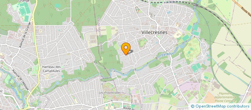 localisation de l'entreprise MONSIEUR DANIEL PARIS  VILLECRESNES