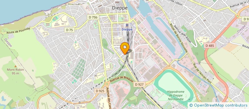 localisation de l'entreprise MONSIEUR DANIEL PARIS à DIEPPE