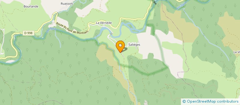 localisation de l'entreprise MONSIEUR DANIEL PARNITZKE  FLORAC TROIS RIVIERES