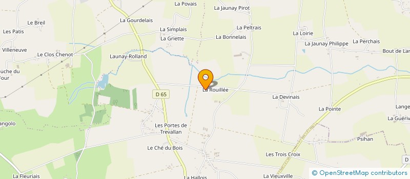 localisation de l'entreprise MONSIEUR DANIEL PARTHENAY  VAL D'ANAST