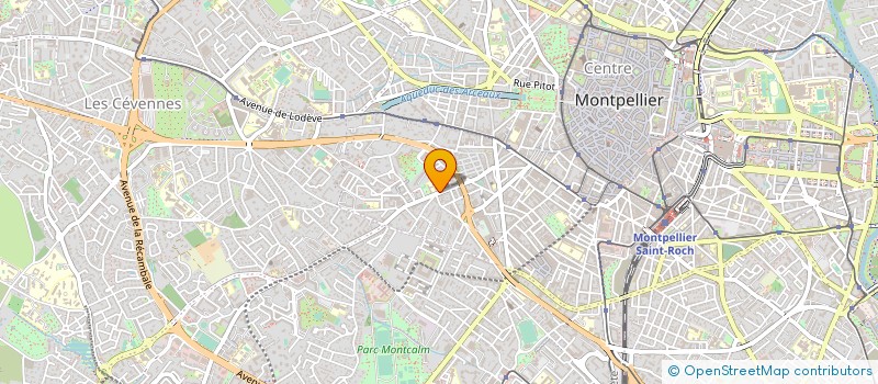 localisation de l'entreprise MONSIEUR DANIEL PASCAUD à MONTPELLIER