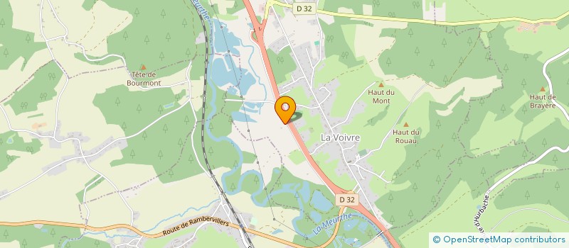 localisation de l'entreprise MONSIEUR DANIEL PASQUALONI  LA VOIVRE