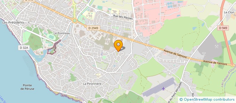 localisation de l'entreprise MONSIEUR DANIEL PASQUON à LES SABLES D'OLONNE