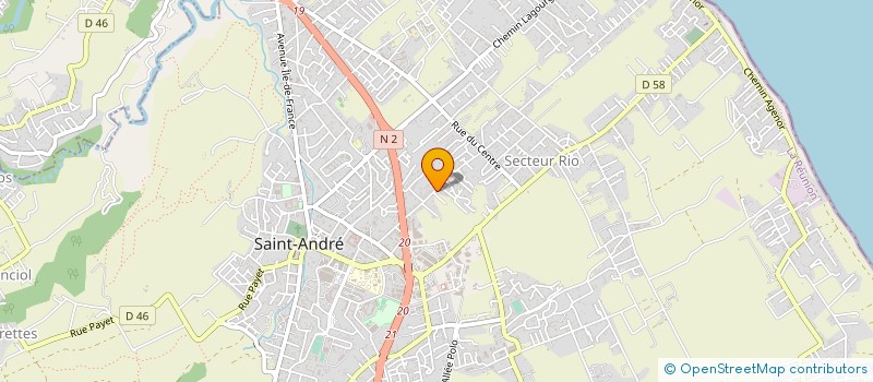 localisation de l'entreprise MONSIEUR DANIEL PATCHE à SAINT-ANDRE