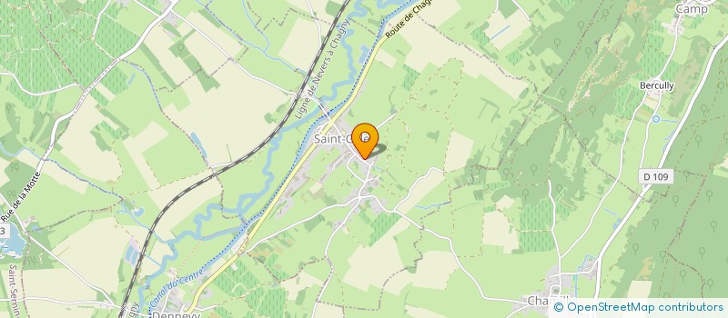 localisation de l'entreprise MONSIEUR DANIEL PAUCHARD  CHALON-SUR-SAONE