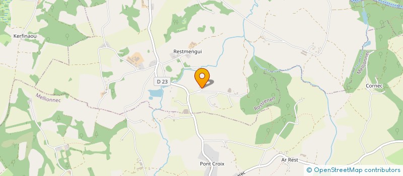 localisation de l'entreprise MONSIEUR DANIEL PAUGAM à ROSTRENEN