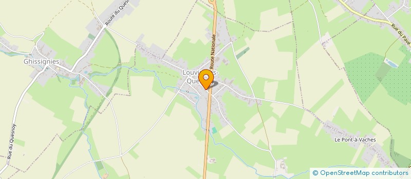 localisation de l'entreprise MONSIEUR DANIEL PAUL  RUESNES