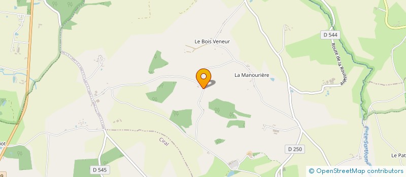 localisation de l'entreprise MONSIEUR DANIEL PAUL à SAINT-ELLIER-LES-BOIS