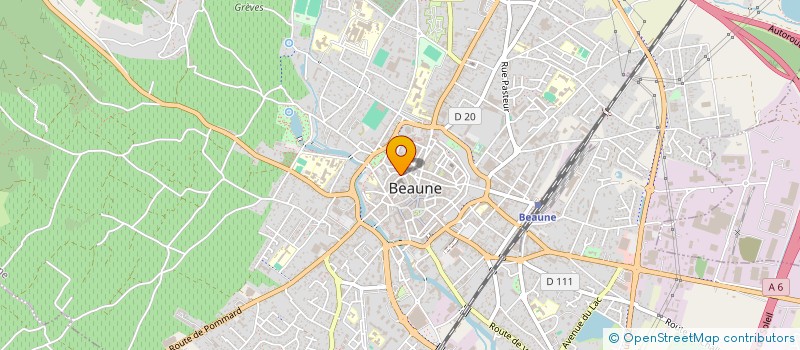 localisation de l'entreprise MONSIEUR DANIEL PAVAL à BEAUNE