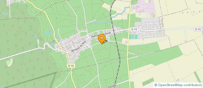 localisation de l'entreprise MONSIEUR DANIEL PAVEAU à AVIZE