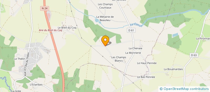 localisation de l'entreprise MONSIEUR DANIEL PAYEN  PLELAN-LE-GRAND