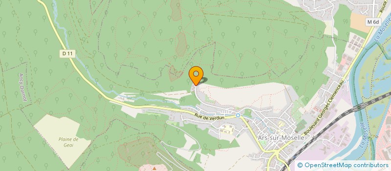 localisation de l'entreprise MONSIEUR DANIEL PEAN  ARS-SUR-MOSELLE