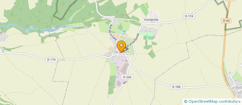 localisation de l'entreprise MONSIEUR DANIEL PECHON  NUCOURT