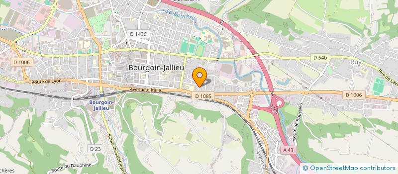 localisation de l'entreprise MONSIEUR DANIEL PEDICO à BOURGOIN-JALLIEU