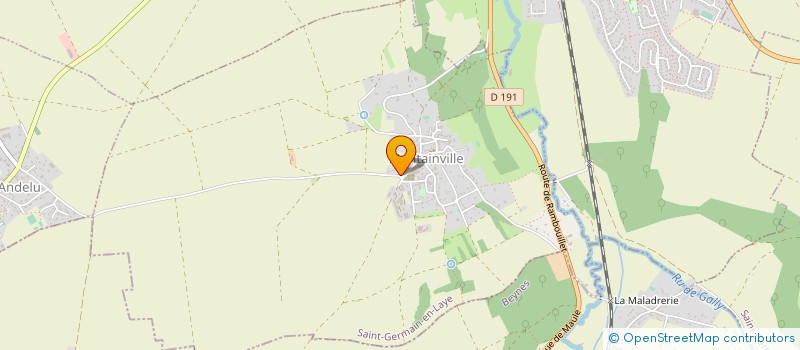 localisation de l'entreprise MONSIEUR DANIEL PEERS  MONTAINVILLE