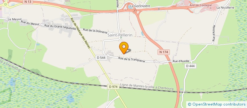 localisation de l'entreprise MONSIEUR DANIEL PELHATE à CARENTAN-LES-MARAIS