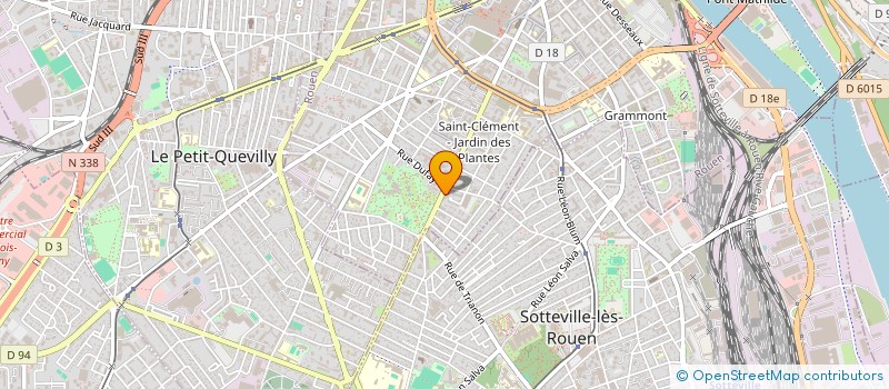 localisation de l'entreprise MONSIEUR DANIEL PELISSIER à ROUEN