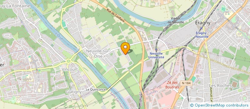 localisation de l'entreprise MONSIEUR DANIEL PELLERIN à NEUVILLE-SUR-OISE