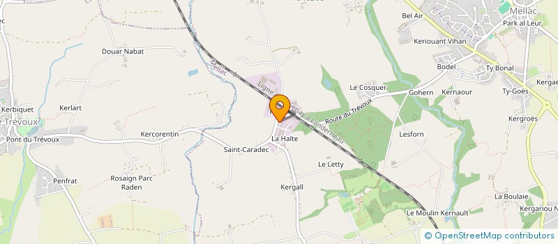 localisation de l'entreprise MONSIEUR DANIEL PELLETER  MELLAC