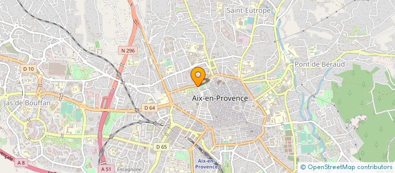 localisation de l'entreprise MONSIEUR DANIEL PELLETIER  AIX-EN-PROVENCE