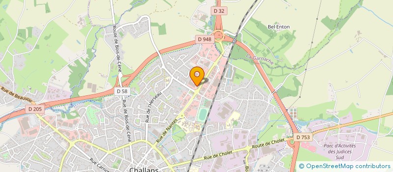 localisation de l'entreprise MONSIEUR DANIEL PELLOQUIN à SALLERTAINE