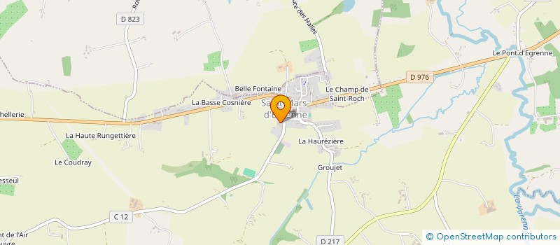 localisation de l'entreprise MONSIEUR DANIEL PELOUIN à SAINT-MARS-D'EGRENNE
