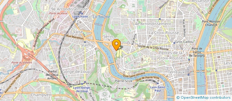 localisation de l'entreprise MONSIEUR DANIEL PENTECOSTE  LYON