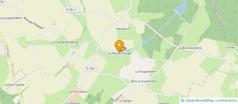 localisation de l'entreprise MONSIEUR DANIEL PERCHE à SAINTIGNY