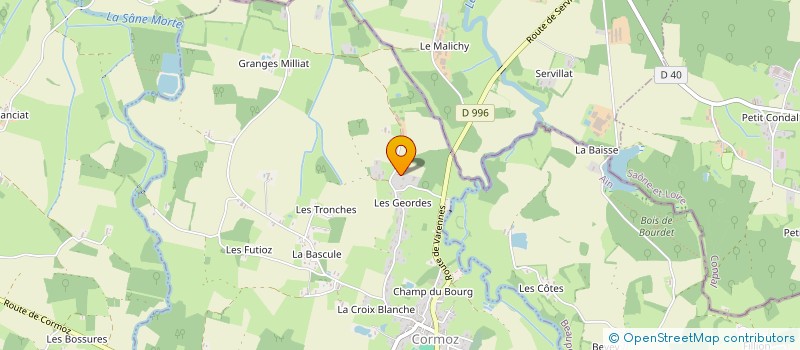 localisation de l'entreprise MONSIEUR DANIEL PERDRIX à LESCHEROUX
