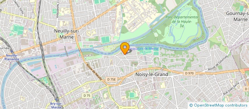 localisation de l'entreprise MONSIEUR DANIEL PEREIRA à NOISY LE GRAND