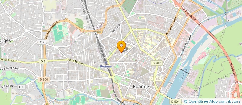 localisation de l'entreprise MONSIEUR DANIEL PEREZ à ROANNE