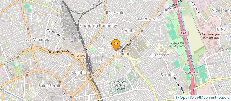 localisation de l'entreprise MONSIEUR DANIEL PEREZ à TOULOUSE